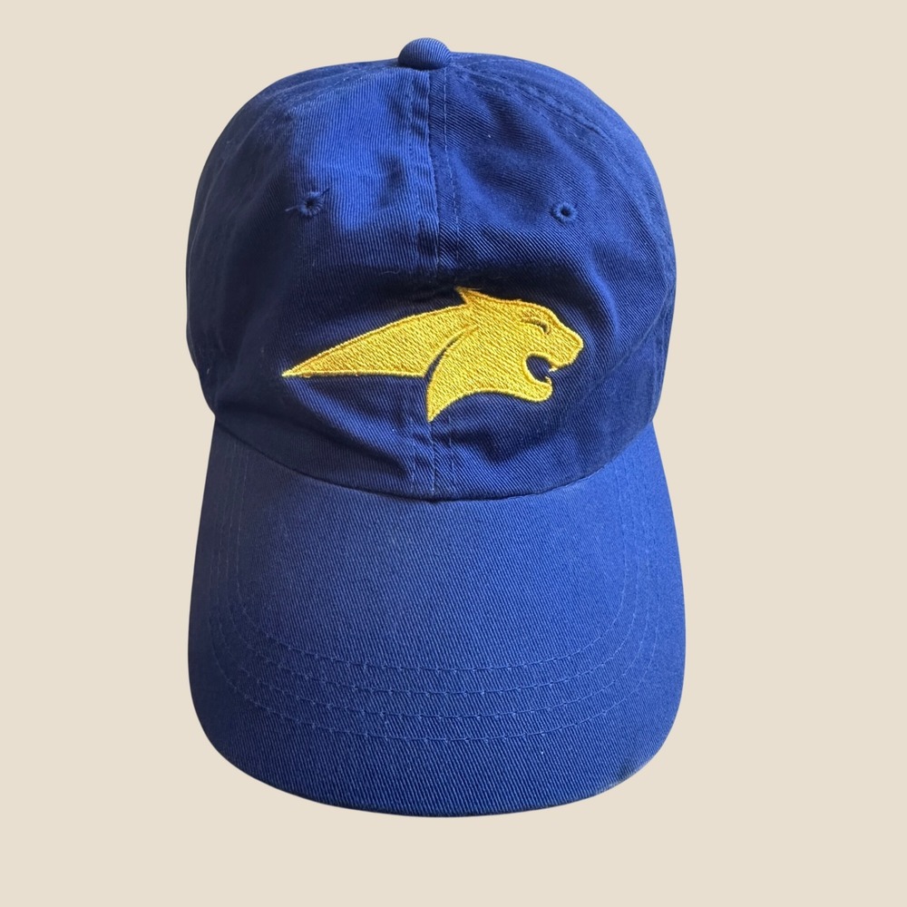 Montana State Bobcats Hat Unisex OSFM Blue Yellow Logo NCAA Signatures